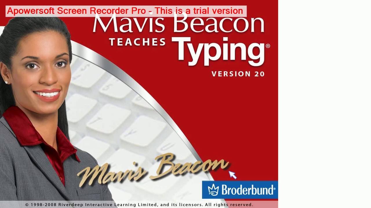 Mavis beacon typing beginner